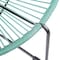 Armen Living Acapulco Indoor Outdoor Steel Papasan Lounge Chair with Wasabi Rope LCACSIWSB - alternate 5